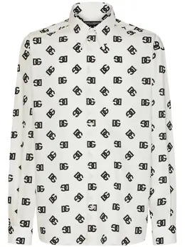 Dolce & Gabbana: Хлопковая рубашка  DG