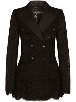 Dolce & Gabbana: Кружевное жакет 