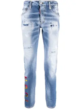 Dsquared2: Светлые джинсы  Icon