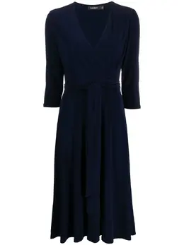 Lauren Ralph Lauren: Платье с завязками на талии 