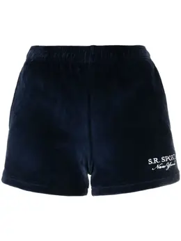 Sporty & Rich: Шорты из велюра 