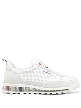 Thom Browne: Белые кроссовки  RWB