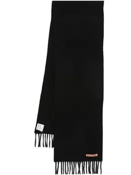 Acne Studios: Чёрный шарф 