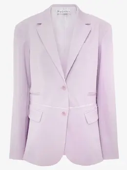 JW Anderson: Фиолетовый жакет 