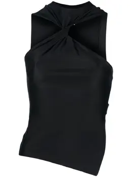 Courrèges: Чёрный топ 