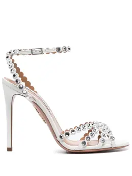 Aquazzura: Белые сандалии  Tequila