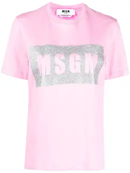 MSGM: Футболка с принтом 