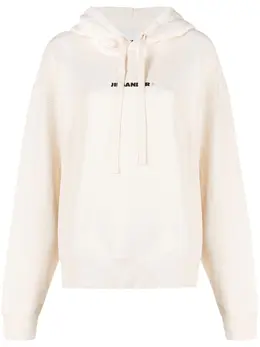 Jil Sander: Толстовка  Drawstring с принтом