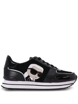 Karl Lagerfeld: Чёрные кроссовки  Karl