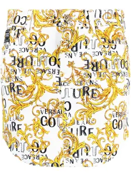 Versace Jeans Couture: Юбка с принтом 