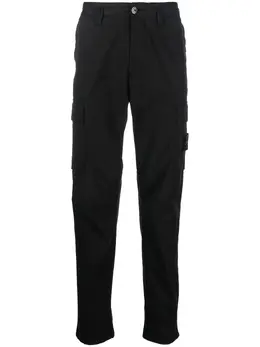 Stone Island: Чёрные брюки  Compass