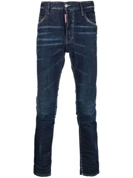 Dsquared2: Голубые джинсы 