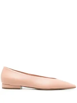 Lanvin: Розовые балетки 