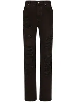 Dolce & Gabbana: Рваные джинсы 