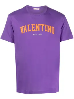 Valentino: Футболка с принтом 
