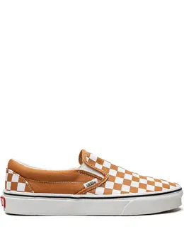 Vans: Тёмные мокасины  Classic Slip On