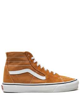 Vans: Оранжевые кроссовки  SK8-Hi Tapered