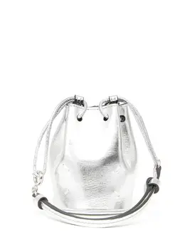 Maison Margiela: Серебристая сумка 