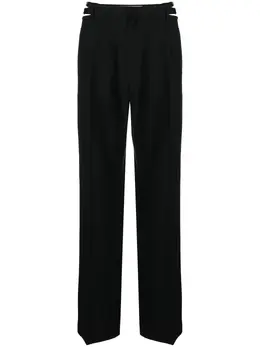 Dion Lee: Брюки из шерсти 