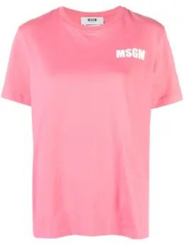 MSGM: Футболка с принтом 
