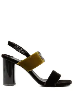 Tory Burch: Коричневые сандалии 