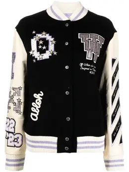 Off-White: Чёрная куртка 
