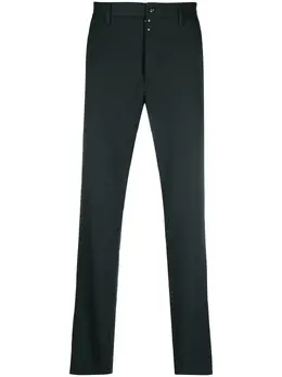 MM6 Maison Margiela: Тёмные брюки 