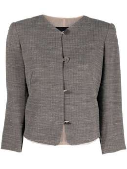 Giorgio Armani Pre-Owned: Куртка без воротника 