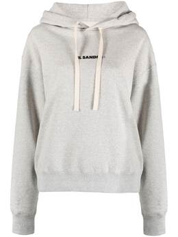 Jil Sander: Толстовка  Drawstring с принтом