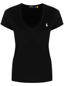 Polo Ralph Lauren: Поло с v-образным вырезом 