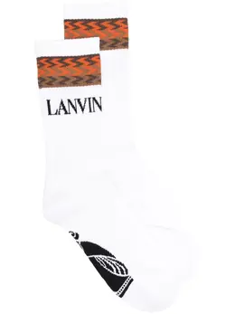 Lanvin: Белые носки 