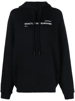 Off-White: Толстовка с принтом 