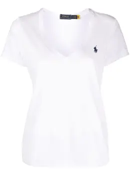 Polo Ralph Lauren: Поло с v-образным вырезом 