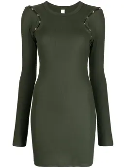 Dion Lee: Зелёное платье 