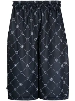 Marni: Шорты с принтом 