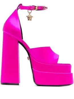 Versace: Розовые сандалии  Medusa