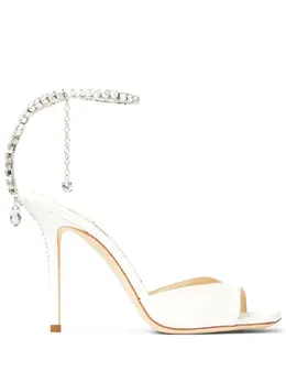 Jimmy Choo: Белые сандалии  Saeda