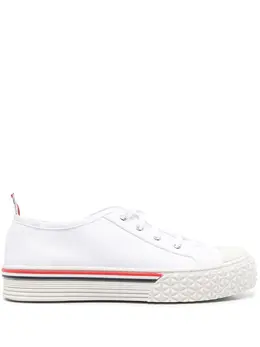 Thom Browne: Белые кроссовки 