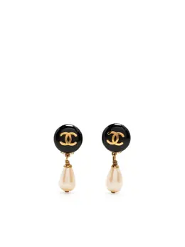 CHANEL Pre-Owned: Серьги 