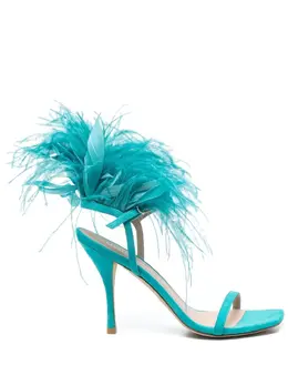 Stuart Weitzman: Голубые сандалии 