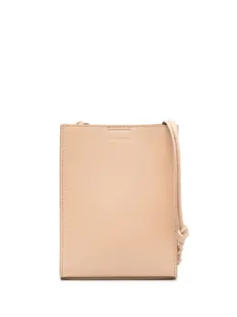Jil Sander: Бежевая сумка  Tangle Small