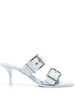 Alexander McQueen: Светлые сандалии 