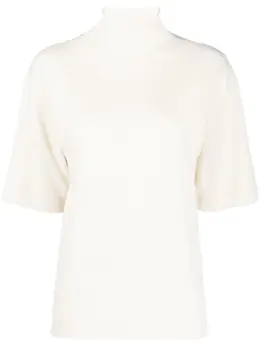 Jil Sander: Топ с коротким рукавом 