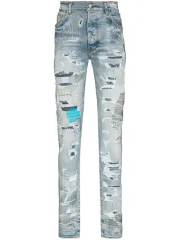 AMIRI: Рваные джинсы 