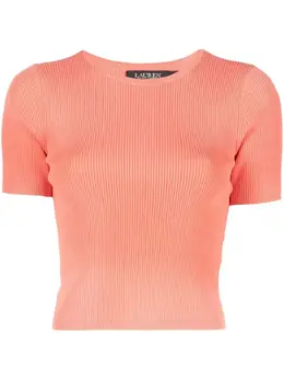 Lauren Ralph Lauren: Свитер с коротким рукавом 