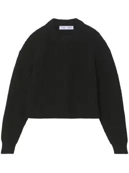 Proenza Schouler White Label: Чёрный свитер 