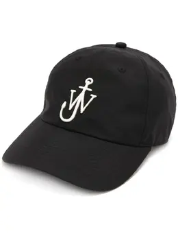 JW Anderson: Чёрная кепка  Anchor