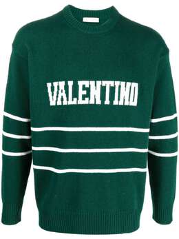 Valentino: Тёмный свитер 