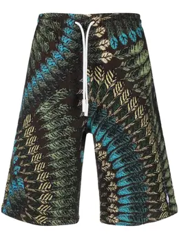 Marcelo Burlon County of Milan: Шорты с принтом 