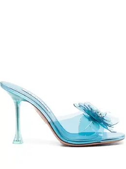 Aquazzura: Голубые сандалии 